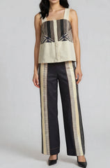 Front Pocket Straight Pants