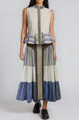 Maxi Ruffle Skirt
