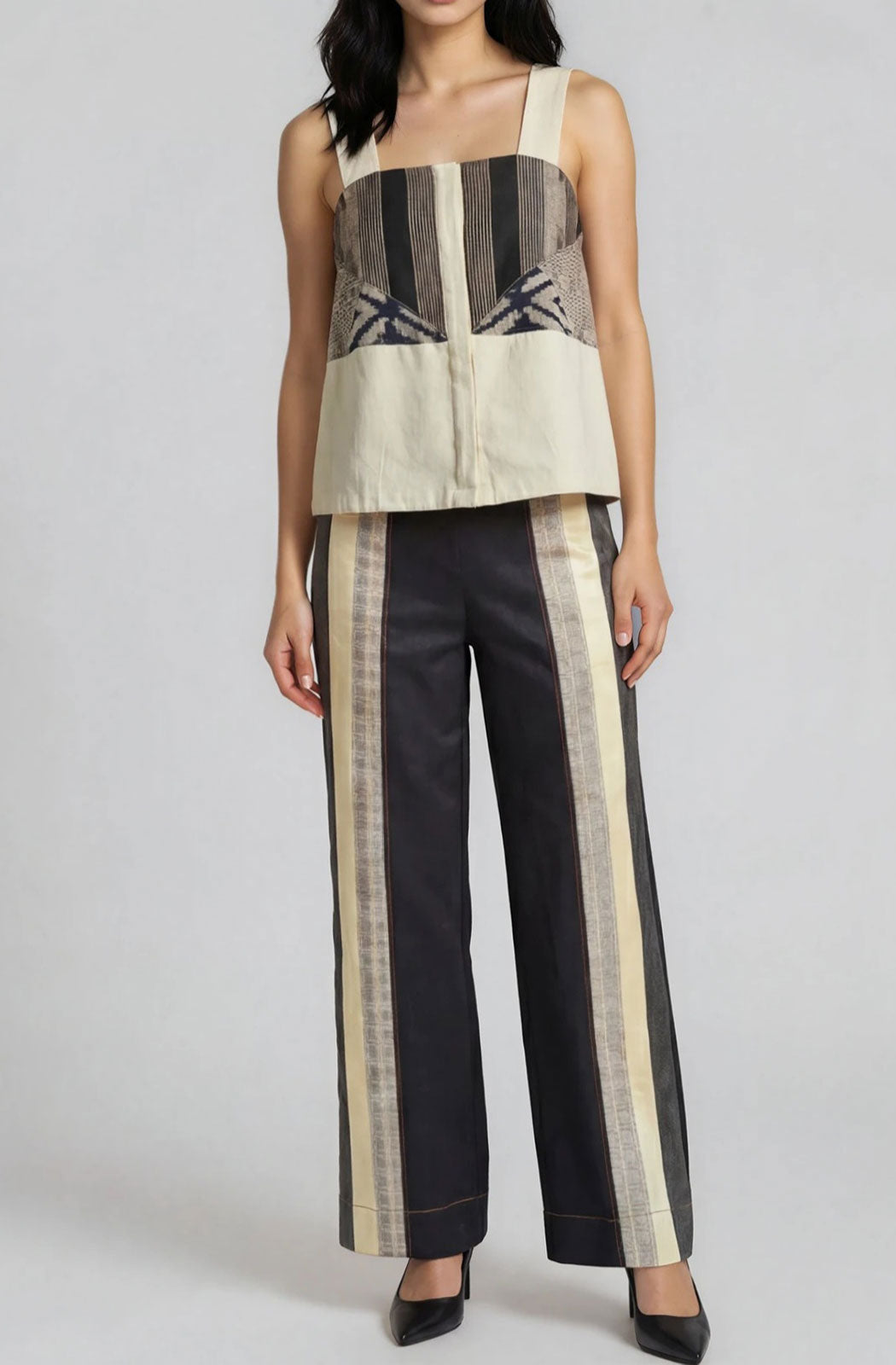 Front Pocket Straight Pants