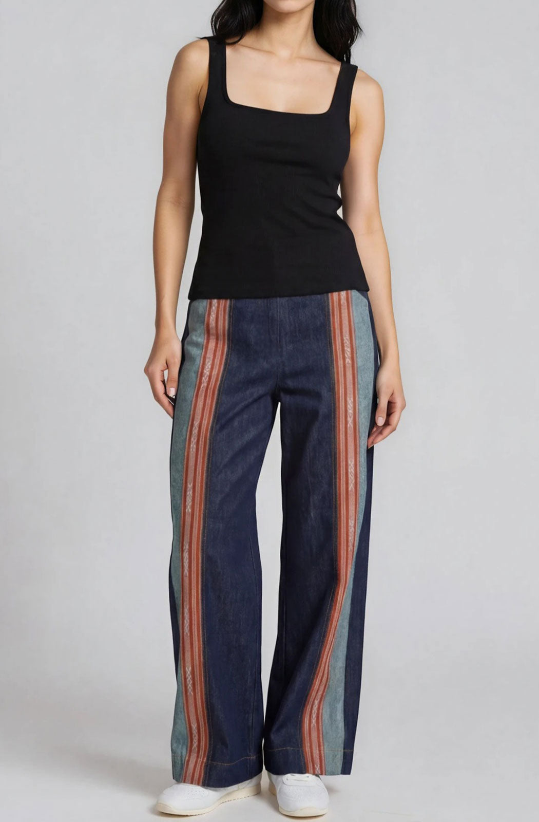 Front Pocket Straight Pants