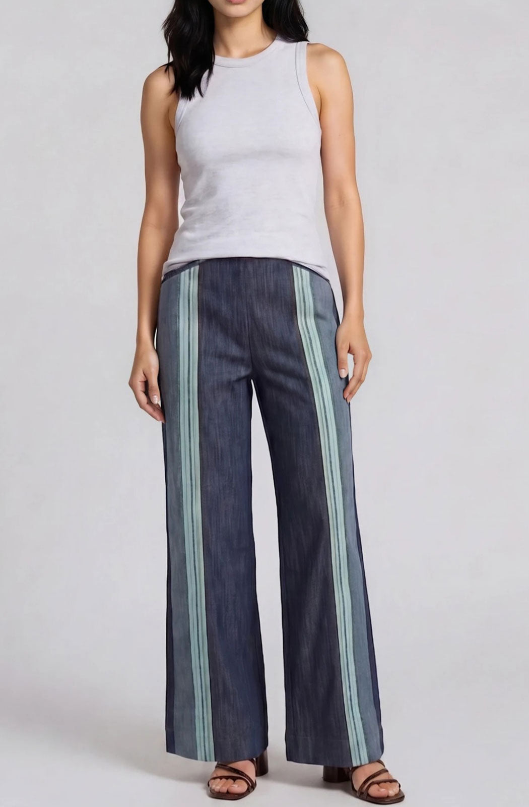 Front Pocket Straight Pants