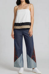 Straight Ikat Pants