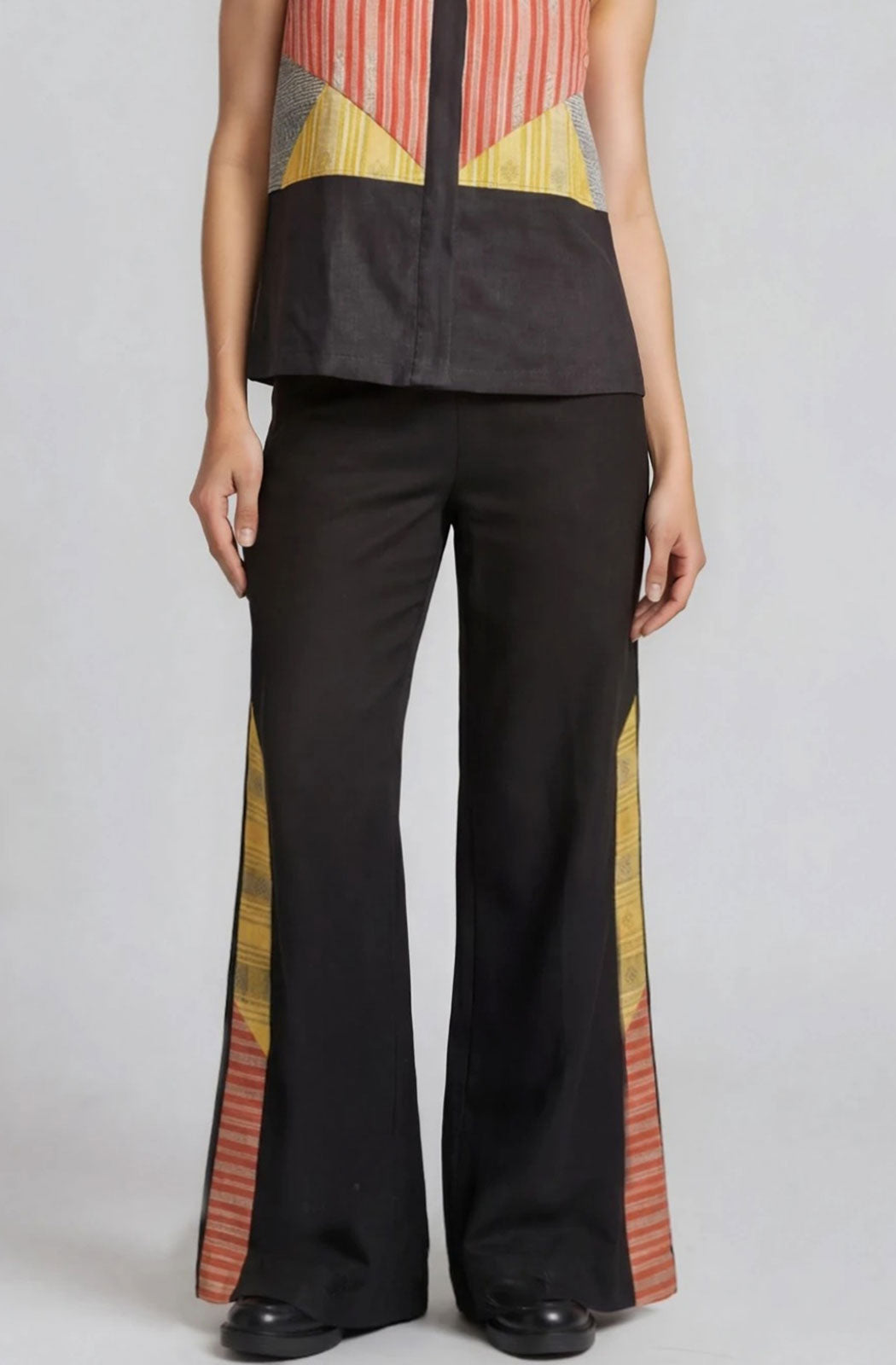 Wide Leg Pants Wide Side Slit