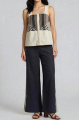 Wide Leg Pants Wide Side Slit