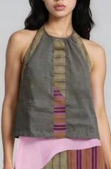 Halter Saya Top