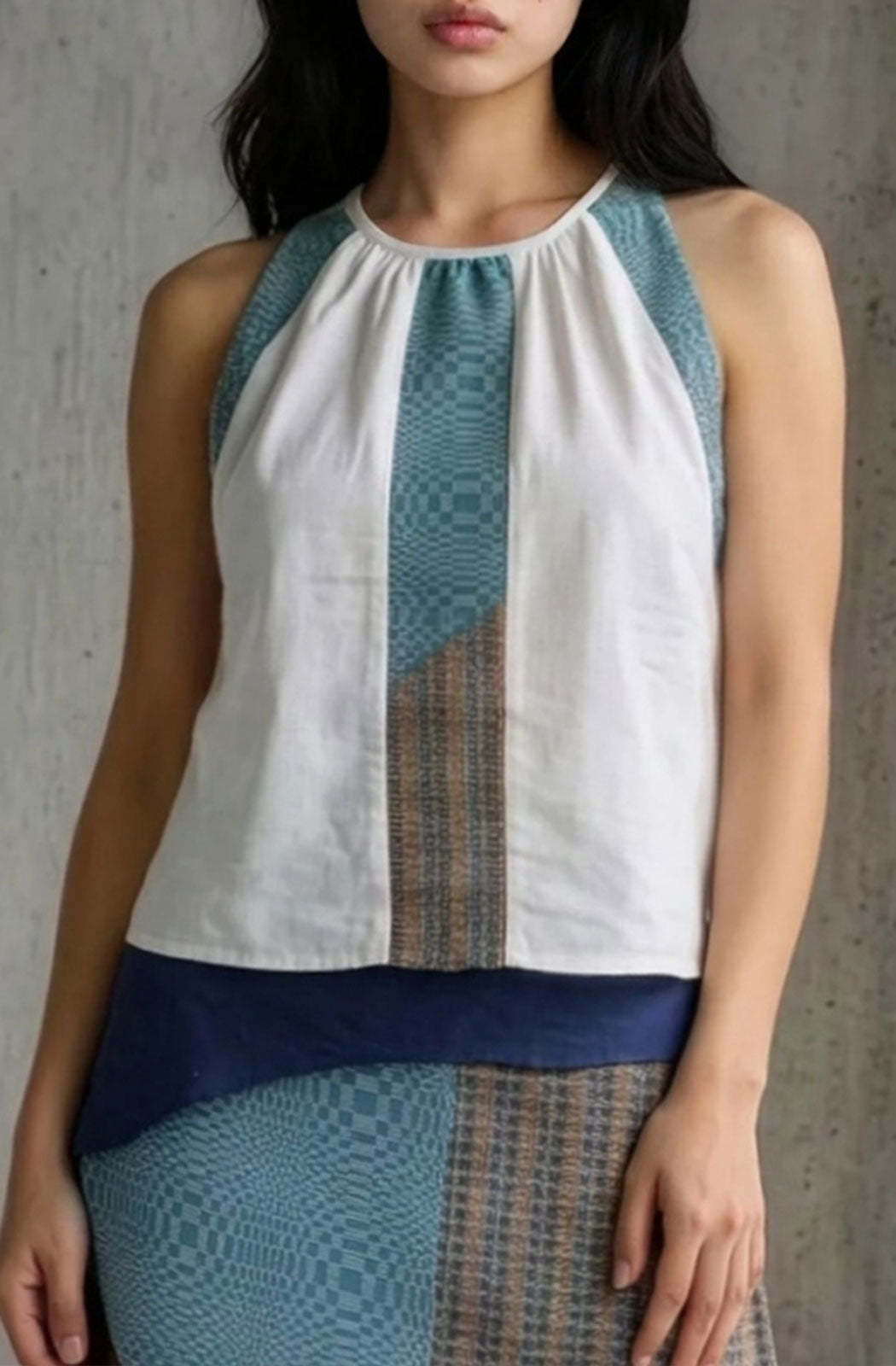 Halter Saya Top