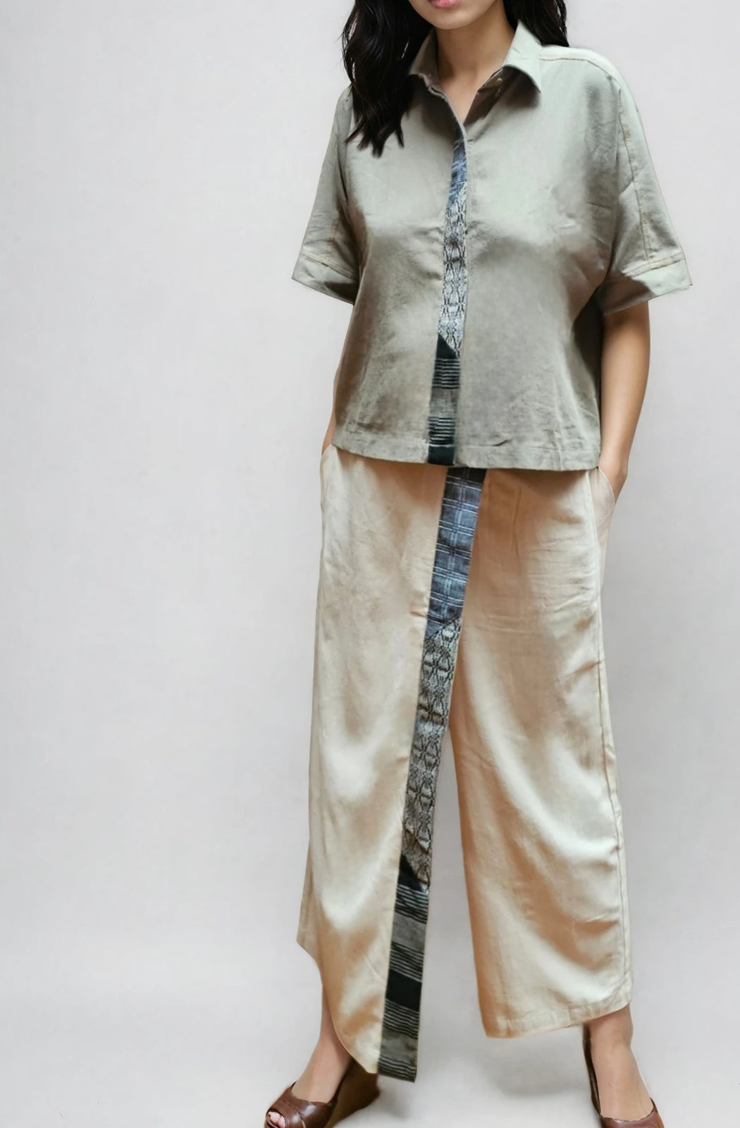 Oversized Button Down Top